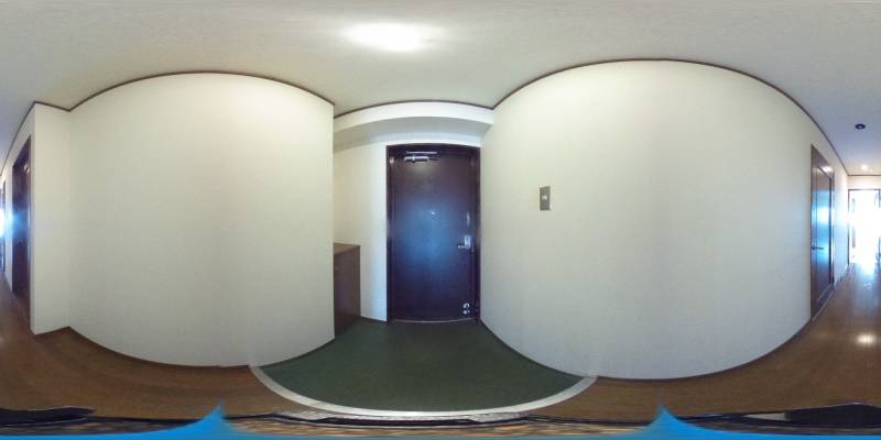 パノラマ画像玄関