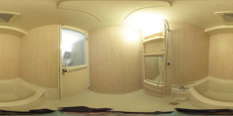 パノラマ画像バスルーム