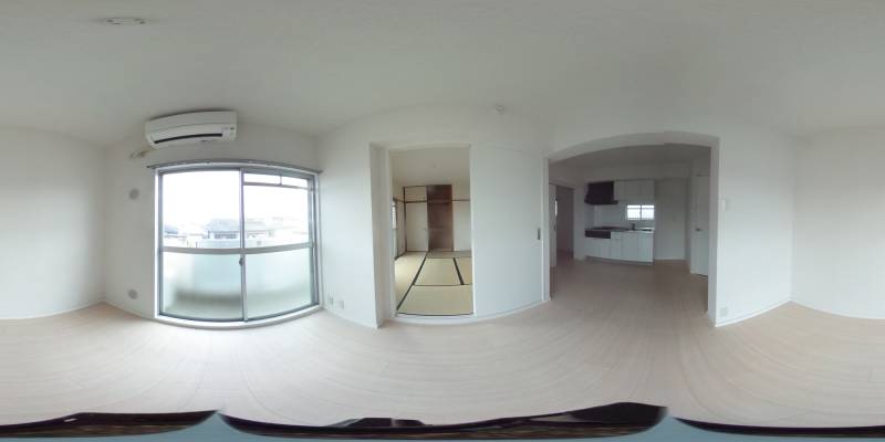 パノラマ画像洋室