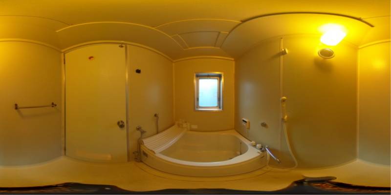 パノラマ画像バスルーム