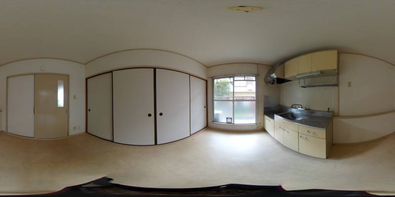 パノラマ画像キッチン