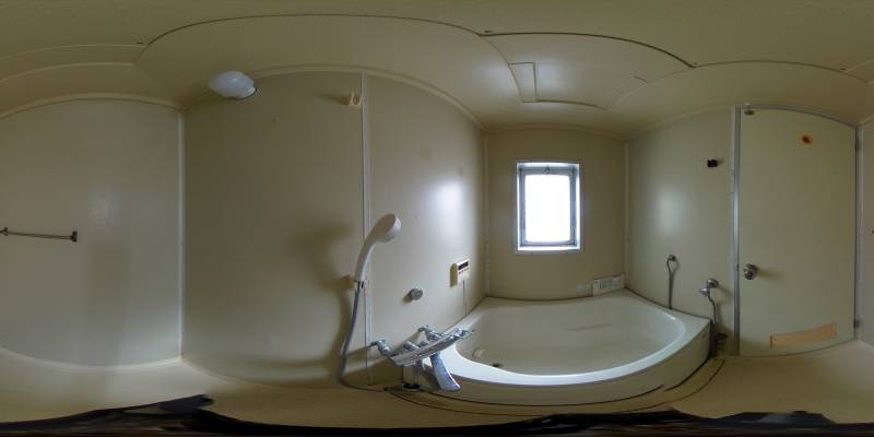 パノラマ画像バスルーム