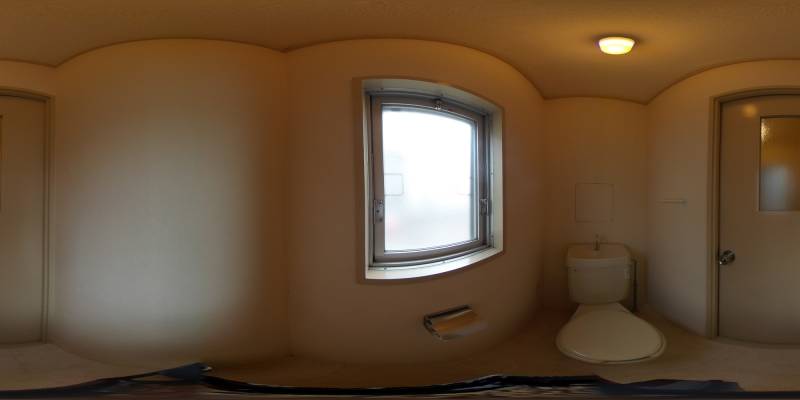 パノラマ画像トイレ