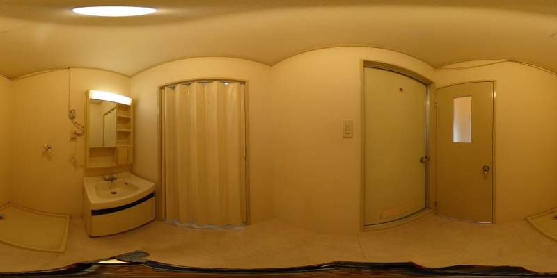 パノラマ画像洗面所