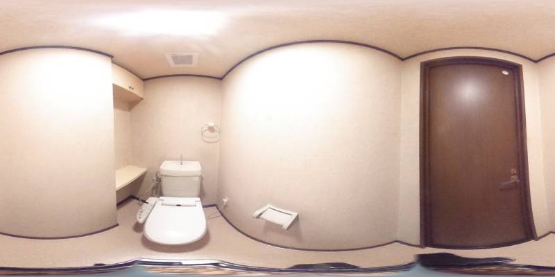 パノラマ画像トイレ