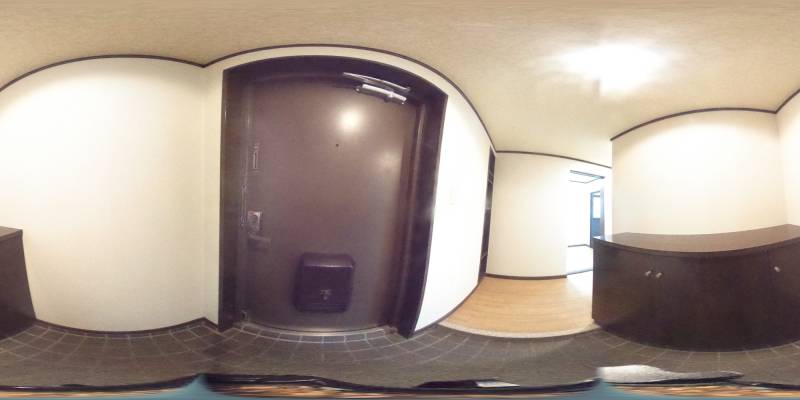 パノラマ画像玄関