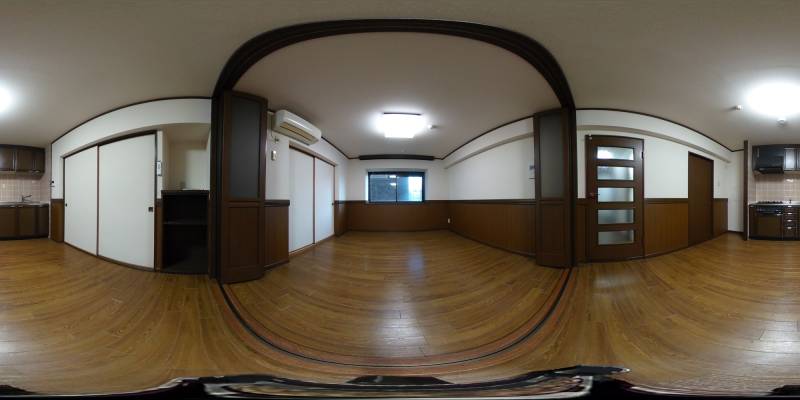 パノラマ画像リビング