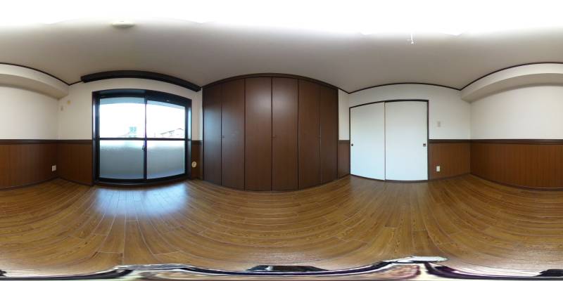 パノラマ画像洋室