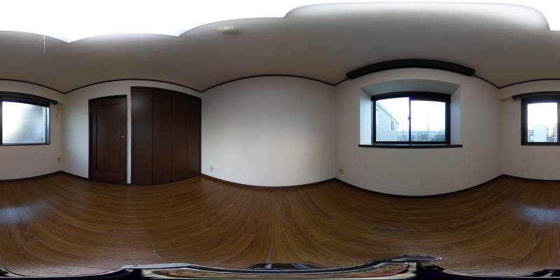 パノラマ画像洋室