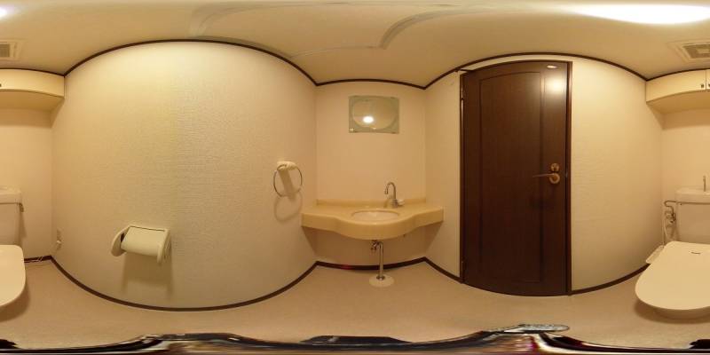 パノラマ画像トイレ