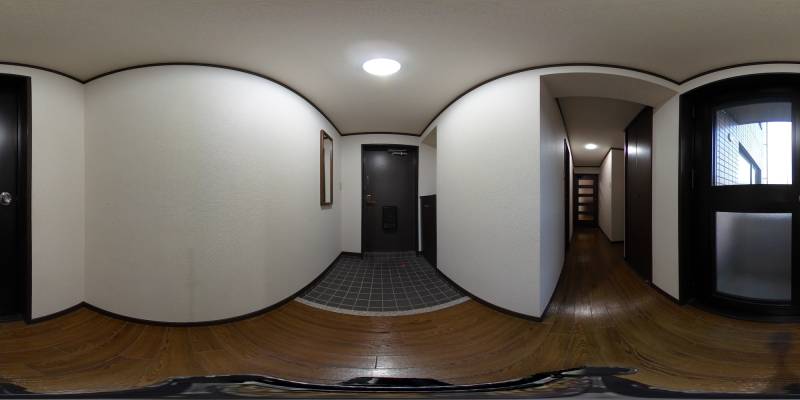 パノラマ画像玄関