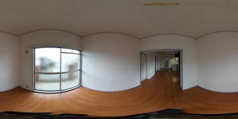 パノラマ画像洋室