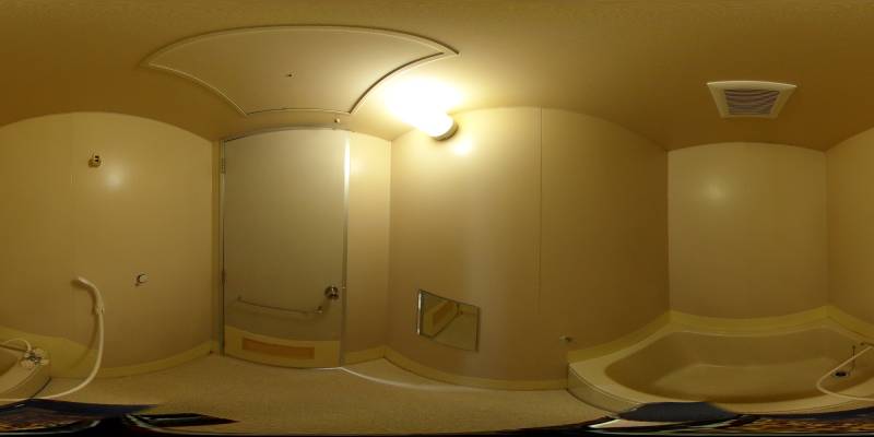 パノラマ画像洗面所