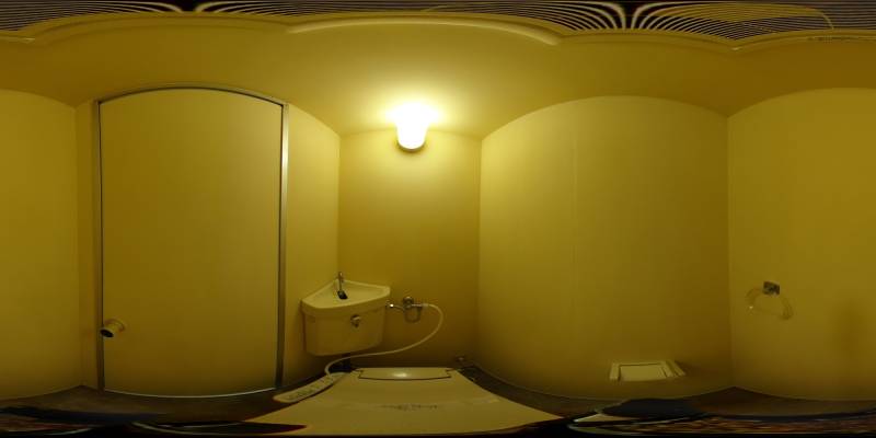 パノラマ画像トイレ