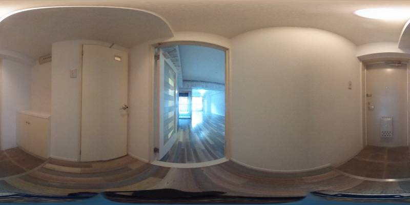 パノラマ画像玄関