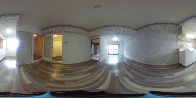 パノラマ画像リビング