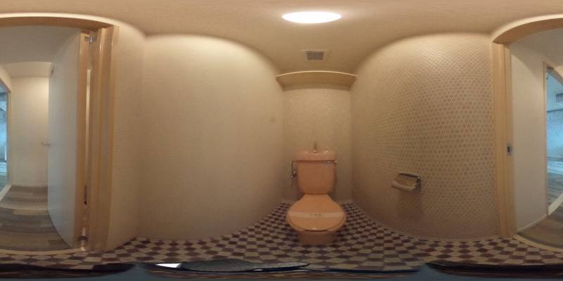 パノラマ画像トイレ