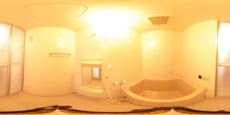 パノラマ画像バスルーム