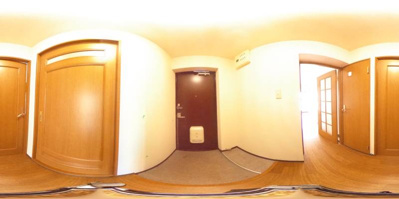 パノラマ画像玄関