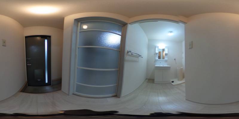 パノラマ画像玄関