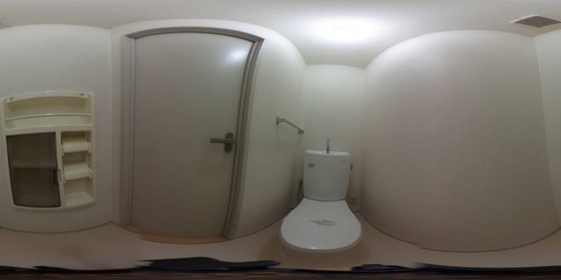 パノラマ画像トイレ