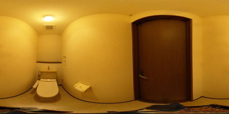 パノラマ画像トイレ