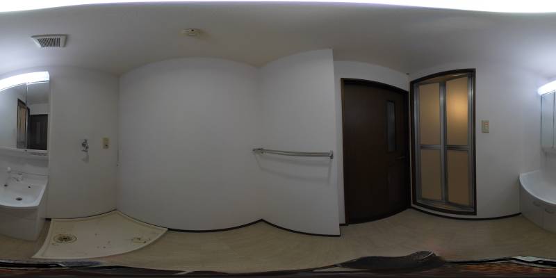 パノラマ画像洗面所