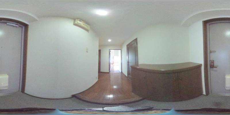 パノラマ画像玄関