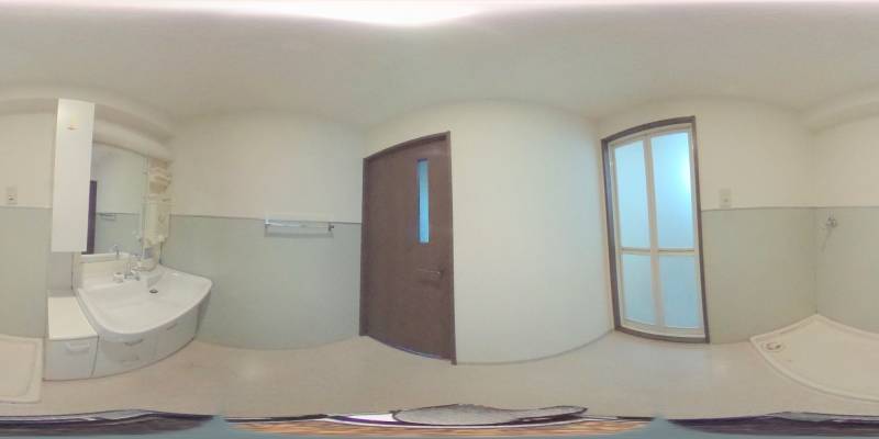 パノラマ画像洗面所