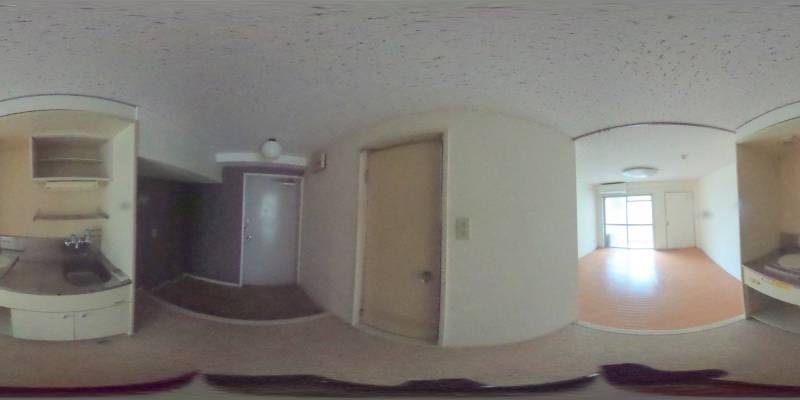 パノラマ画像キッチン