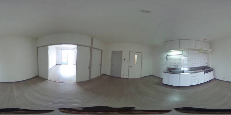 パノラマ画像洋室