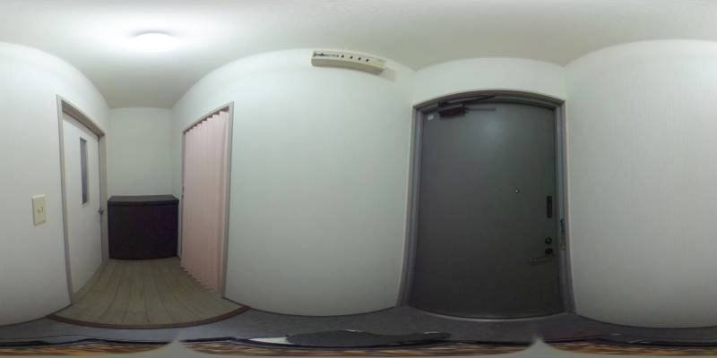 パノラマ画像玄関