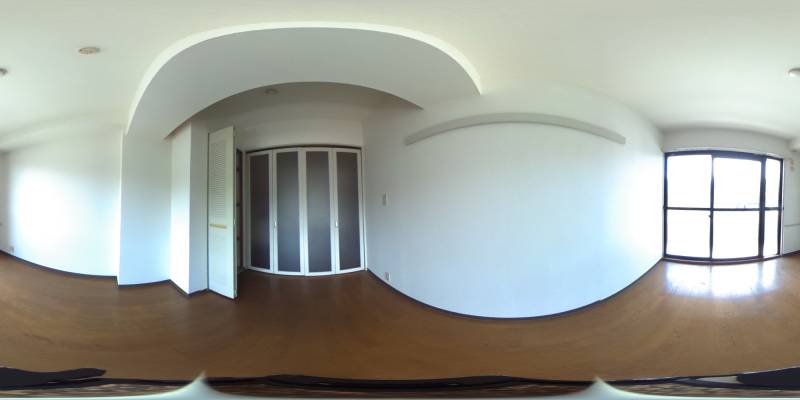 パノラマ画像洋室