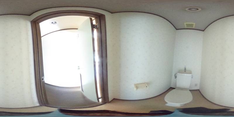パノラマ画像トイレ