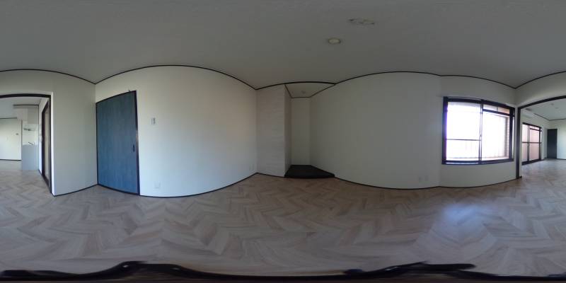 パノラマ画像洋室