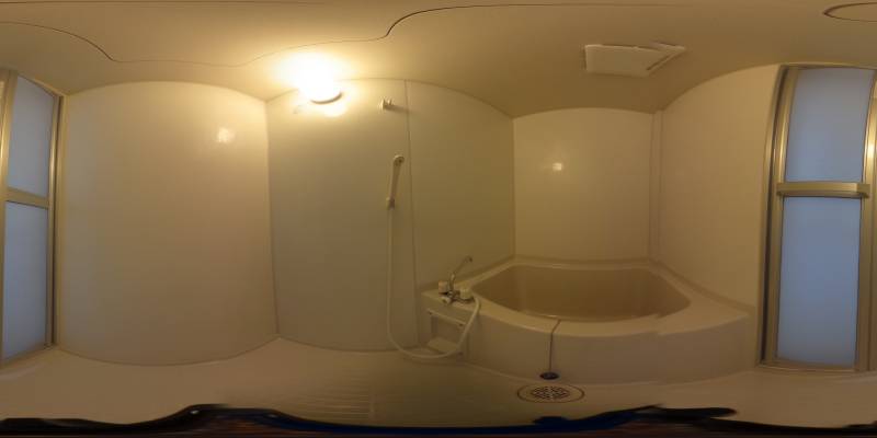 パノラマ画像バスルーム