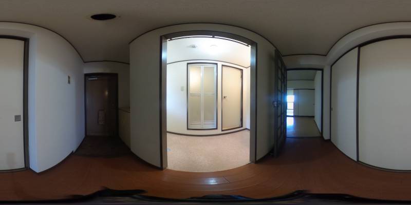 パノラマ画像玄関