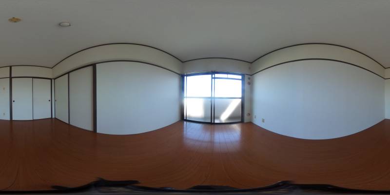 パノラマ画像洋室