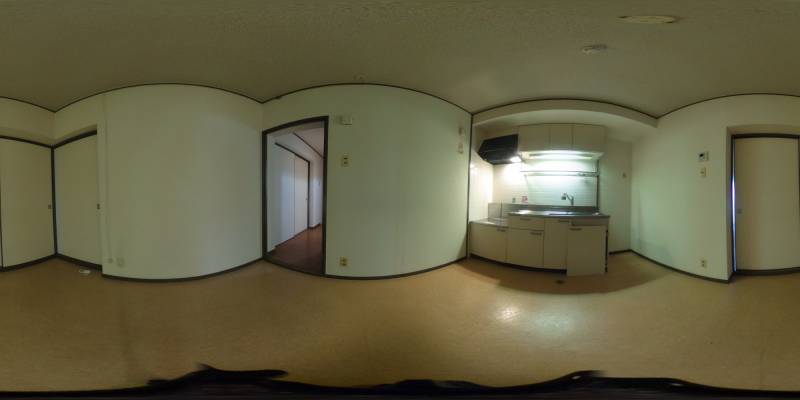 パノラマ画像キッチン