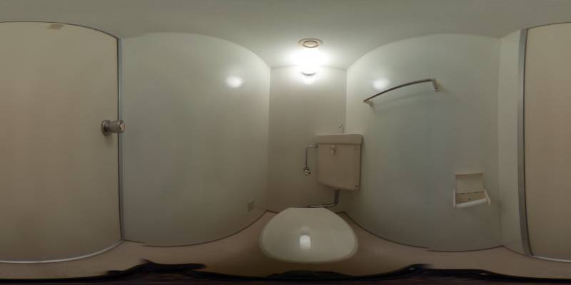 パノラマ画像トイレ