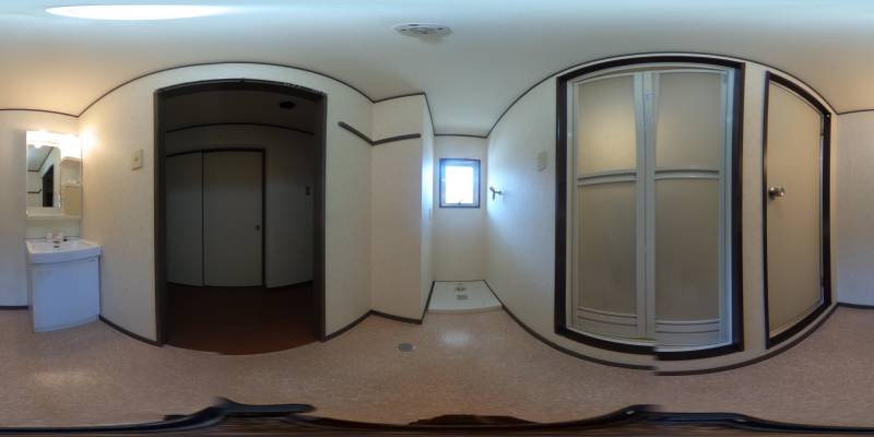 パノラマ画像洗面所