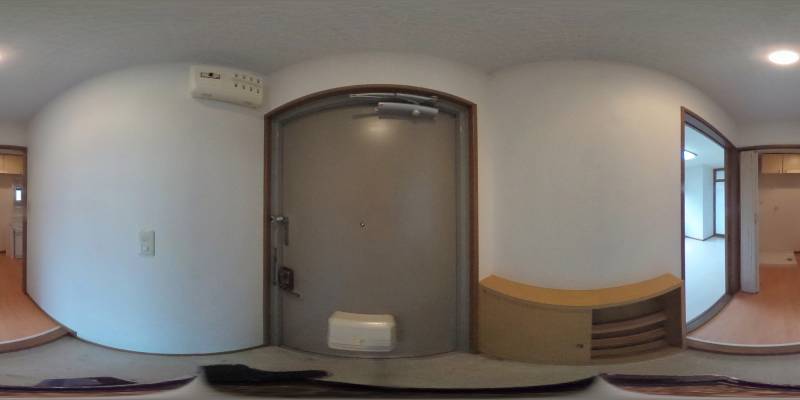 パノラマ画像玄関