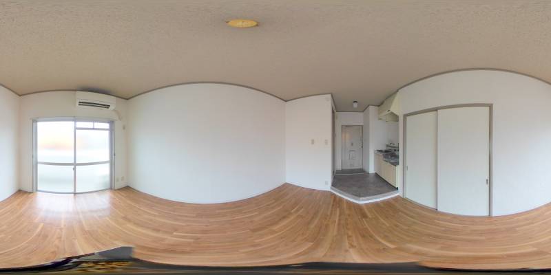 パノラマ画像洋室