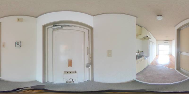 パノラマ画像玄関