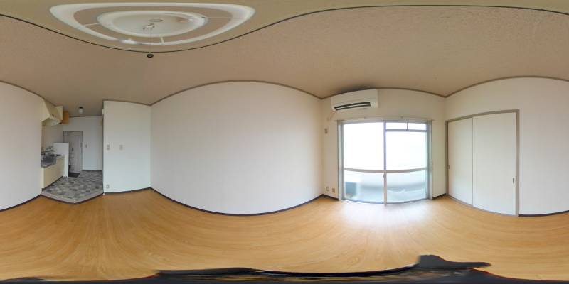 パノラマ画像洋室