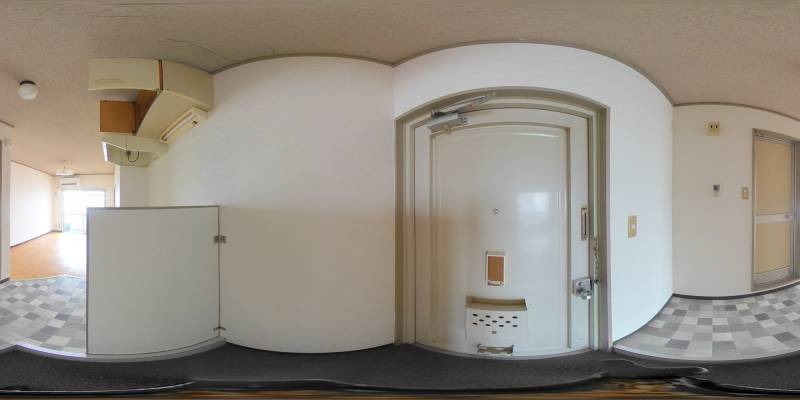 パノラマ画像玄関