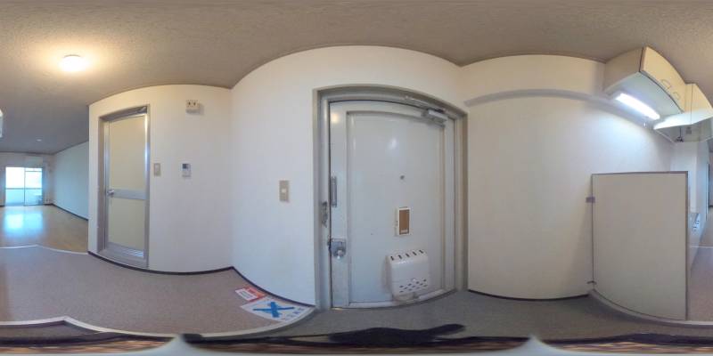 パノラマ画像玄関