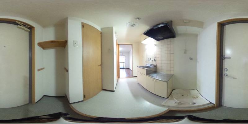 パノラマ画像玄関