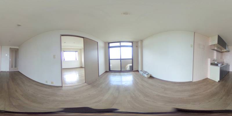 パノラマ画像リビング