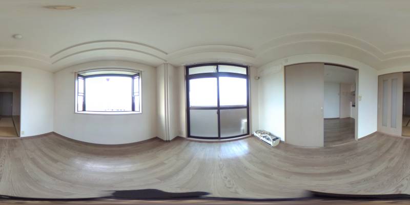 パノラマ画像洋室